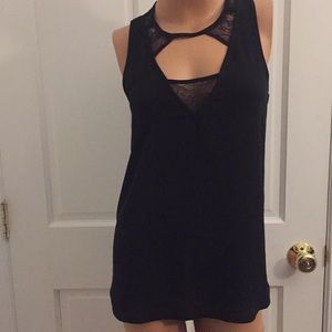 Express xs lace tank top